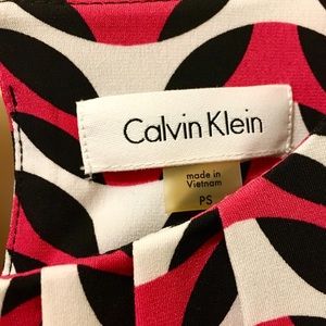 Calvin Klein Patterned Tank Top Size S